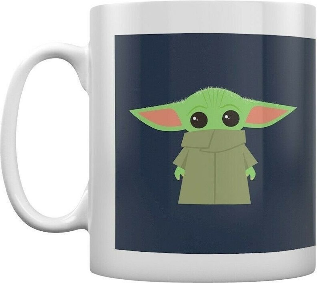 Star Wars: The Mandalorian - Kaffeebecher, Illustration PM1557 (Einheitsgröße) (Marineblau/Weiß/Grün)