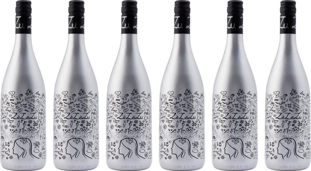 Zazazu Sekt 6x 0,75l Lyrarakis Winery Kreta |+ 20ml Jassas Produktbild 