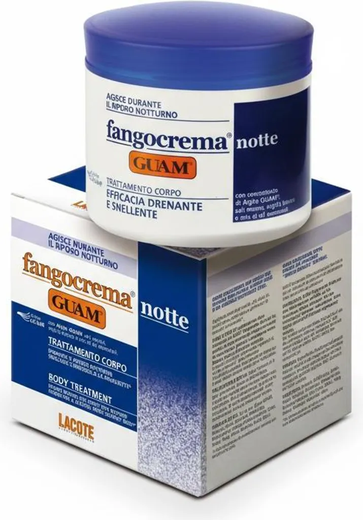 Guam FangoCrema Notte Crème de boue Amincissante Nuit format 500 ml
