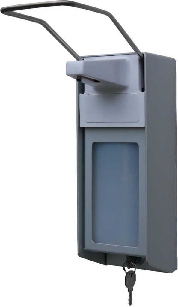 Desinfektionsspender 500 ml Euronorm - LH - Frontblende mit Zylinderschloss