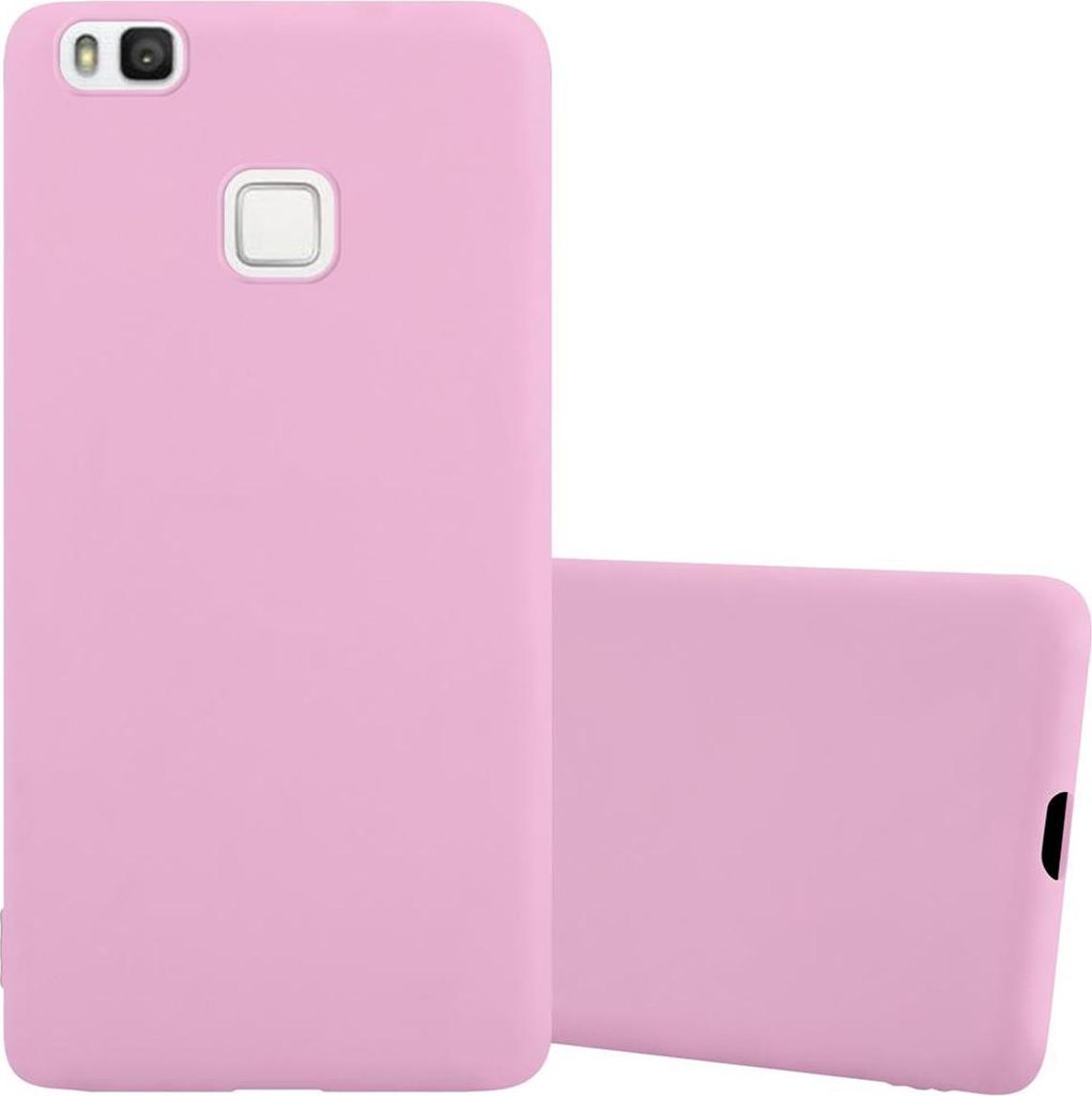 Cadorabo Hülle für Huawei P9 LITE 2016 / G9 LITE Schutzhülle in Rosa Handyhülle TPU Silikon Etui Case Cover
