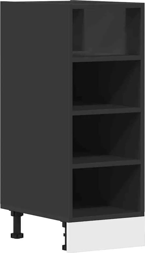 OFFERTA SYFAX™ Armadio Riga Nero 30x44x81 cm | Occasione Irripetibile