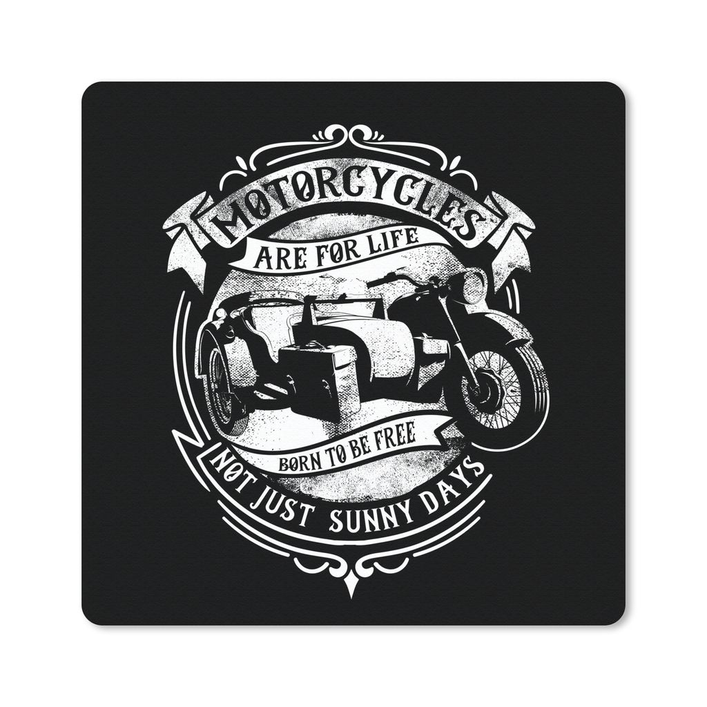 MuchoWow Mauspad Mousepad Mancave - Motor - Retro - Angebot 30x30 cm - Mousepads - Maus Mat - Pad - Mausunterlage - Gaming