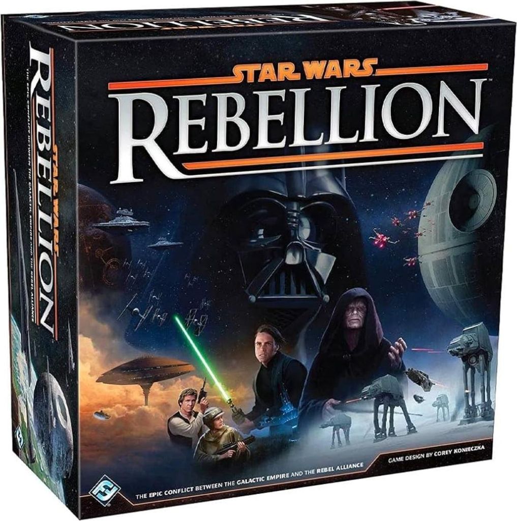 Star Wars: Rebellion (spel), Duitse editie Productafbeelding 