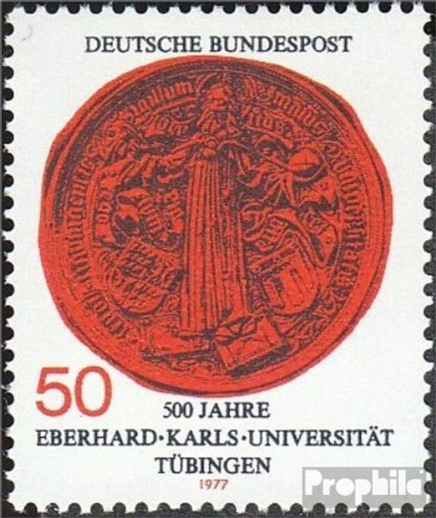 Briefmarken BRD (BR.Deutschland) 1977 Mi 946 (kompl.Ausg.) Produktbild 