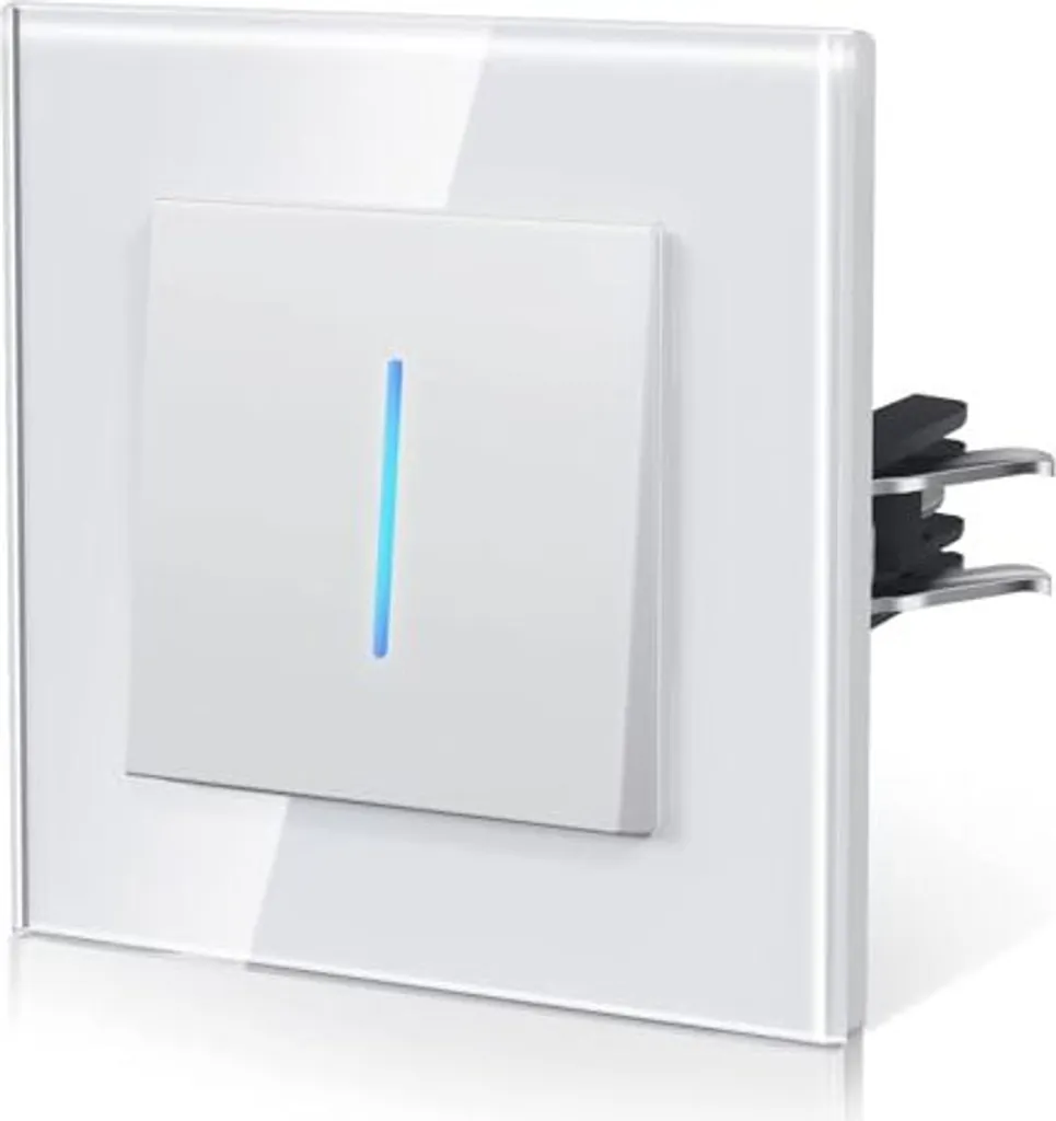 Recensione Interruttore BSEED Vetro Serie E Bianco 86mm 1-Way