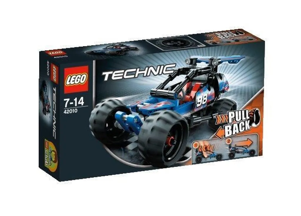 Voiture de course Lego Technic 42010 jeu de construction à friction - 6