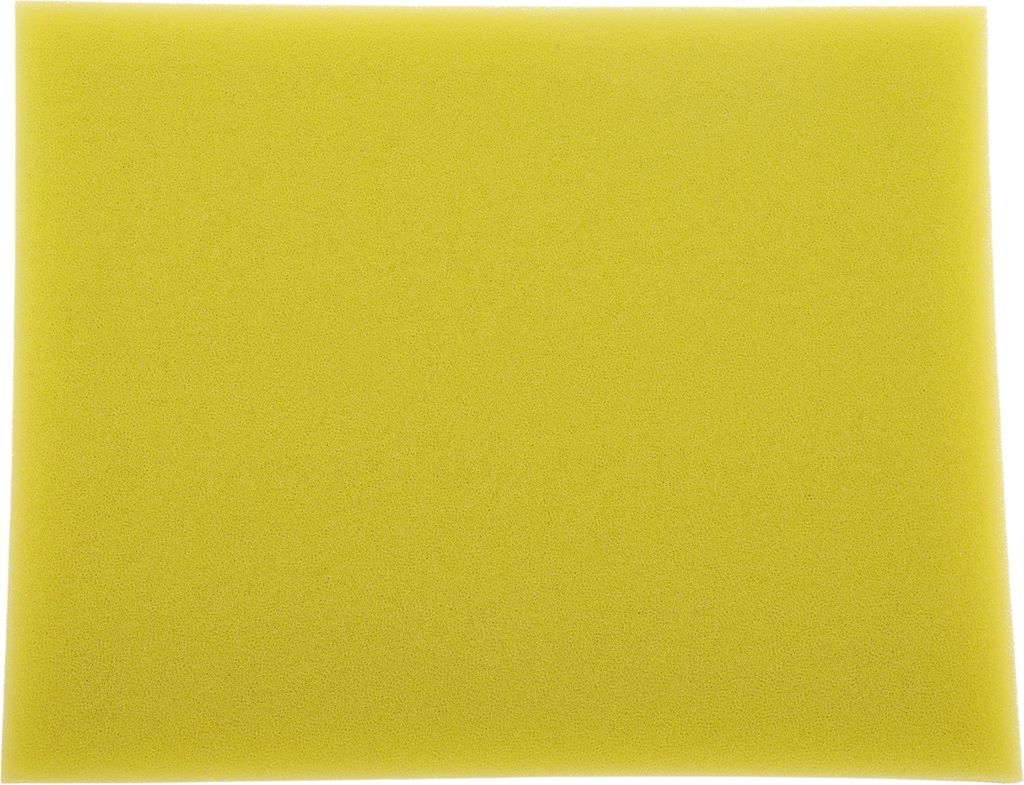 Motorrad-Luftfilter-Pads, Langlebiges Motorradteile-Zentrum-Luftreinigungselement, Luftfilter-Schaumstoffpad für Motorrad, 250x200mm, Schwarz Gelb
