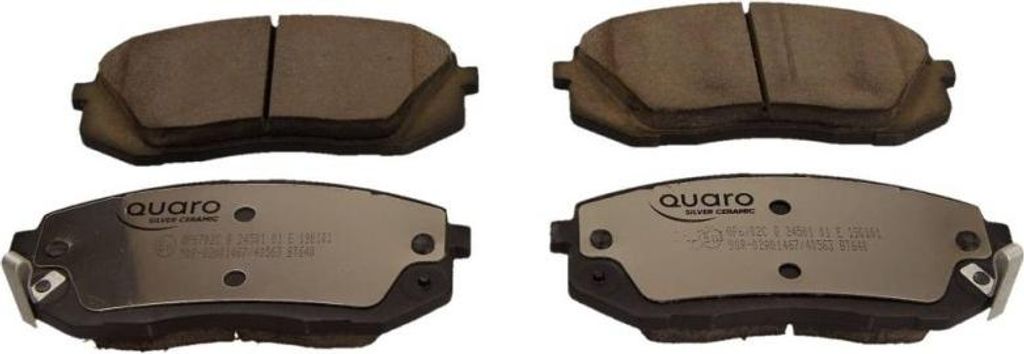 QUARO Bremsbeläge Satz Vorne Bremsklötze für HYUNDAI Kona (OS) QP6702C