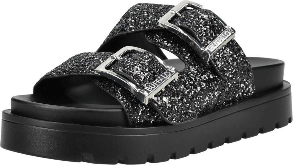 Buffalo Sandale Damen RAYA ARI GLAM - BLACK schwarz EU39