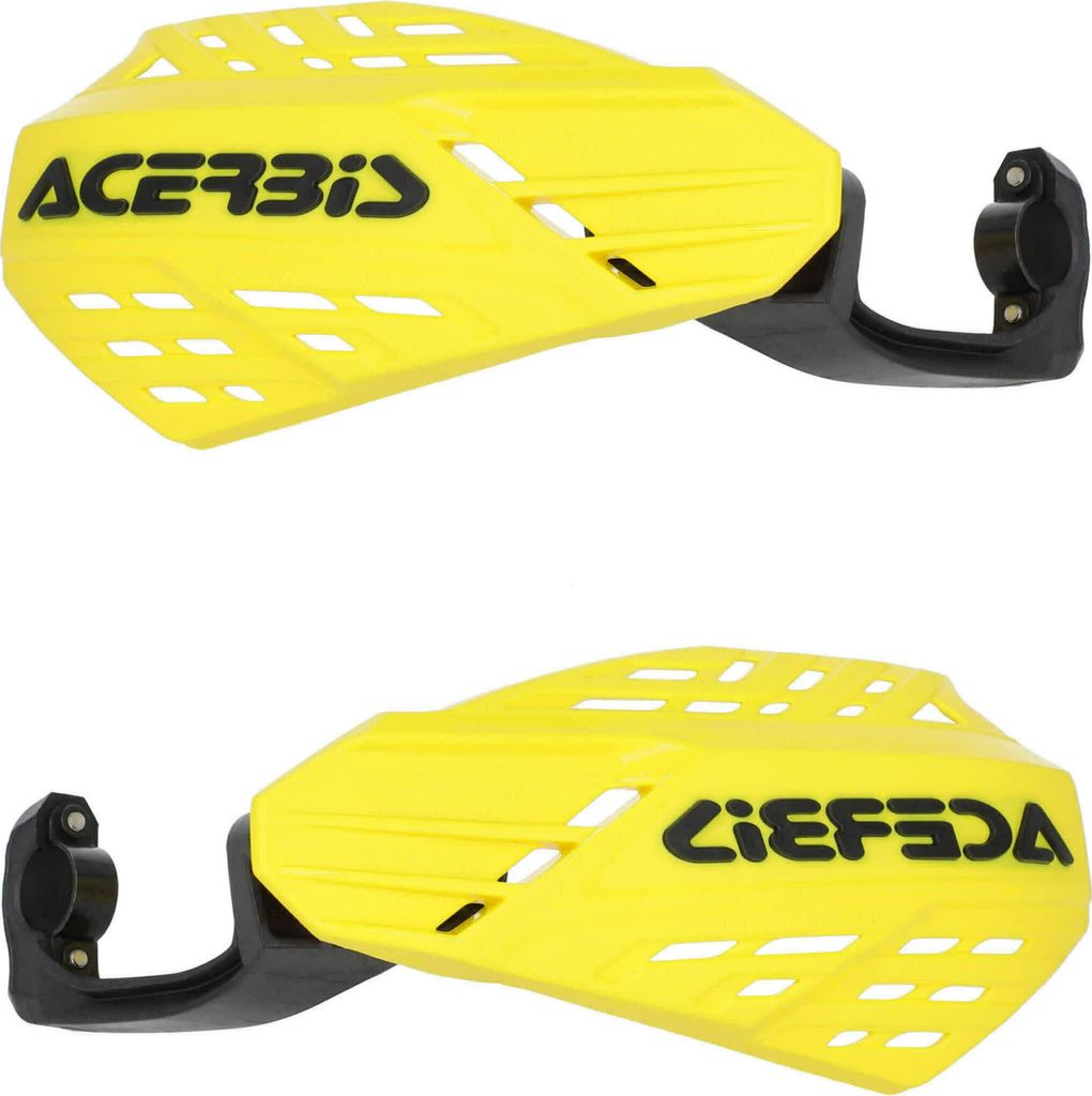 ACERBIS Gelb/Schwarz Lineare Offene Belüftete Handguards
