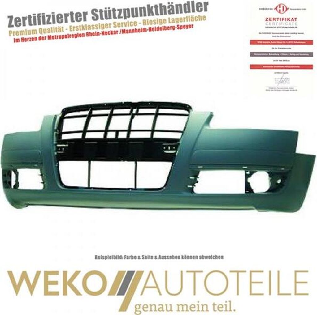 Stossstange vorn Audi A6 4F 04-08 lackierbar nicht V8