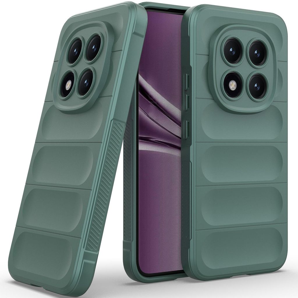 Handyhülle für Xiaomi Redmi Note 15 Pro+ Weich TPU Silikon Stossfest Anti-rutsch Hülle Grün