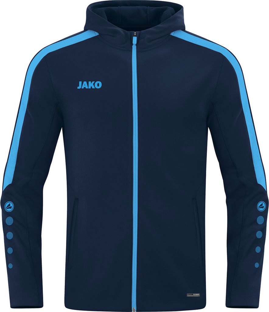 Jako Kapuzenjacke Power marine/skyblue marine/skyblue 152