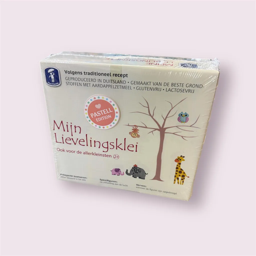 Pâte à modeler souple pastel Feuchtmann 4x150g pour activités d'éveil