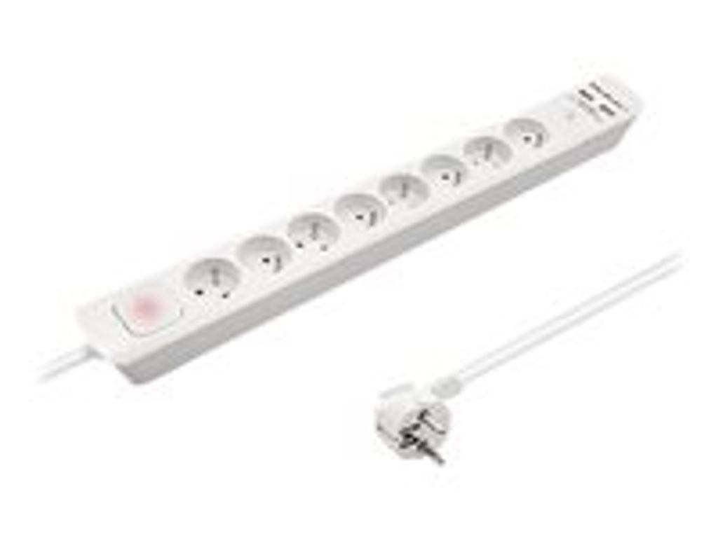 Qoltec 50286, 8 AC-Ausgänge, 230 V, 50 Hz, 16 A, 3680 W, 16 Produktbild 2