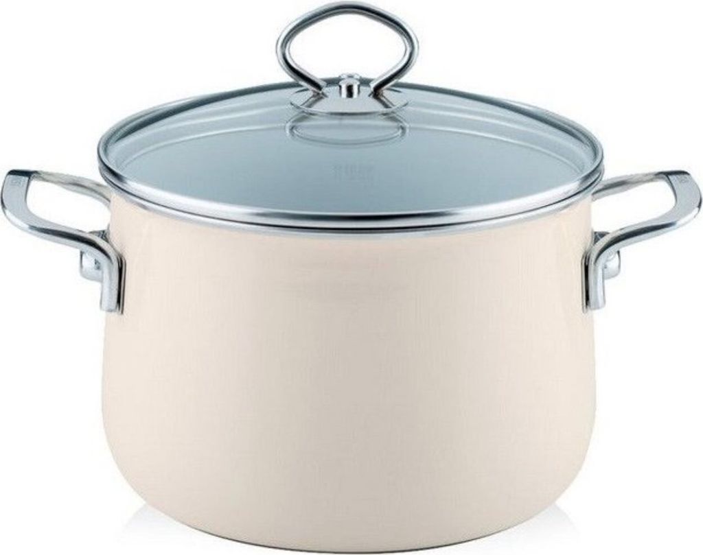 Riess vysoký hrnec s poklicí 6,5l 24cm Avorio R0705011 Obrázek produktu 
