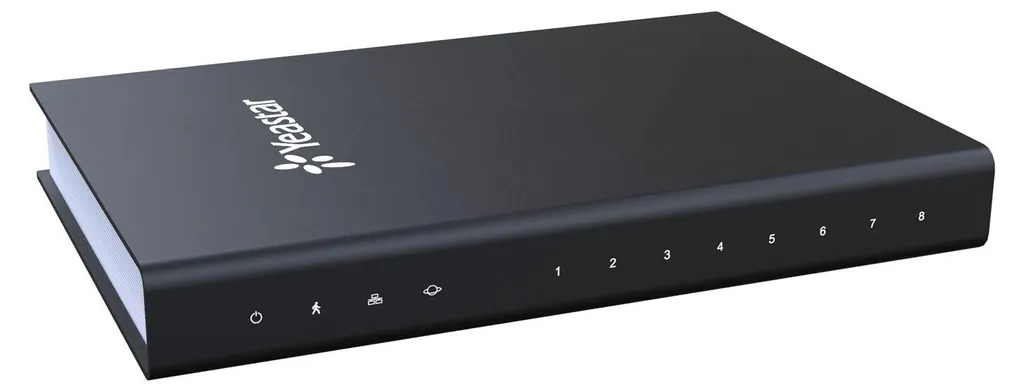 Passerelle Yeastar TA800 FXS 8 Canaux Noir : Qualité Audio HD et Sécurité