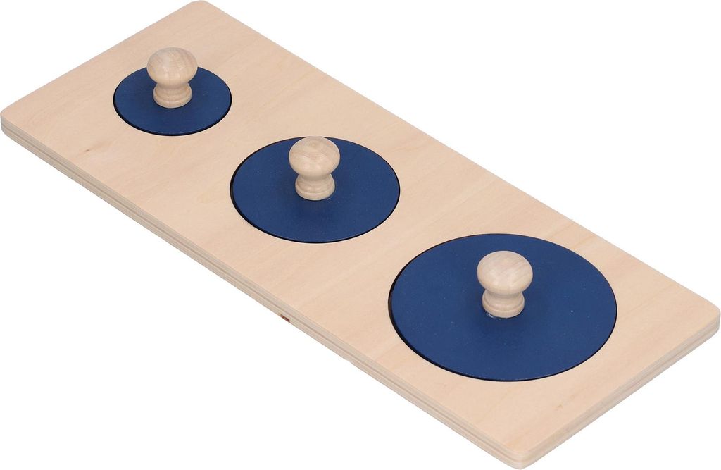Holz-Geometrie-Matching-Brett, Farbe, Form, Kognition, pädagogisches Kinder- und Kinderspielzeug, rund