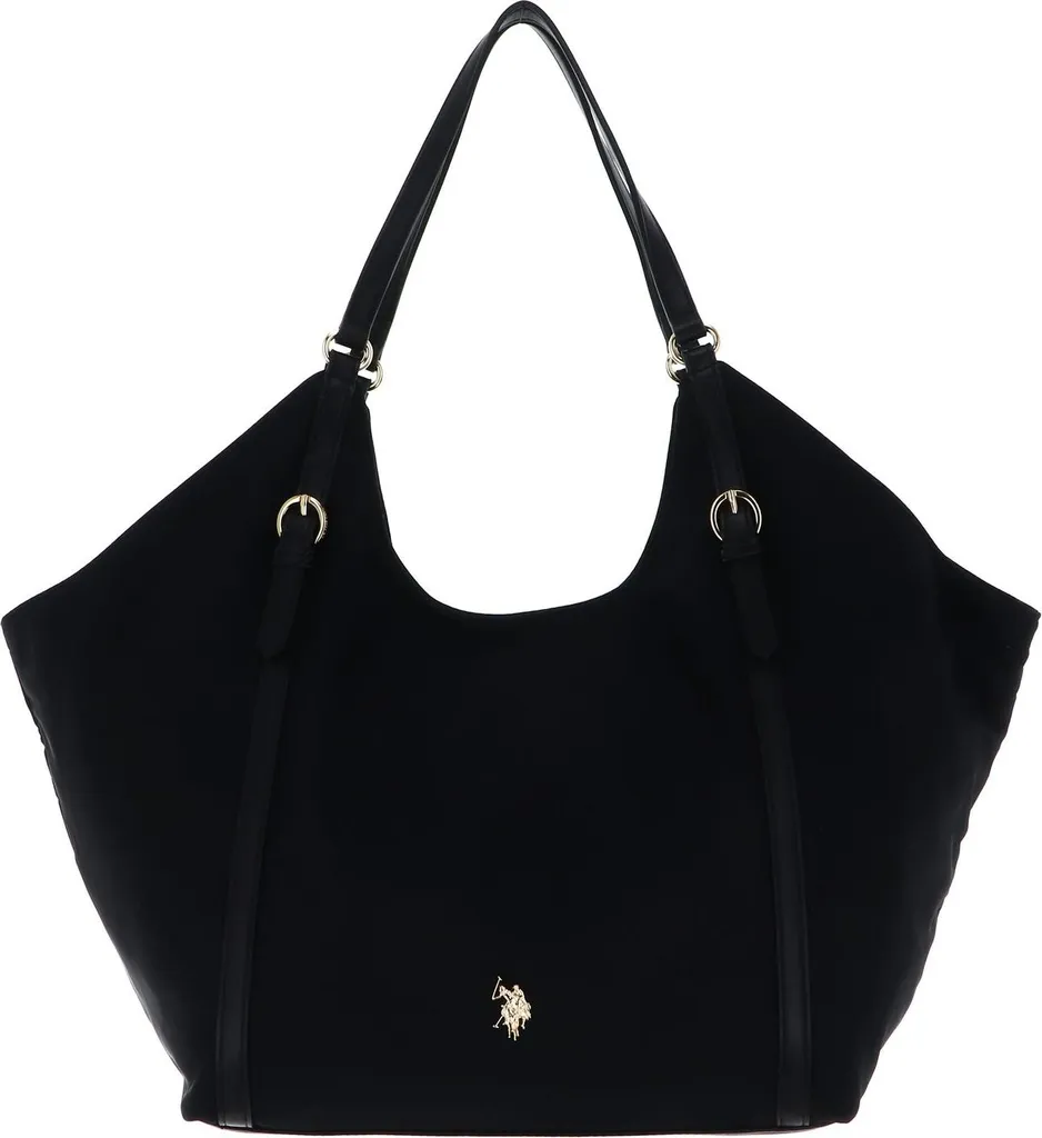 Sac cabas Houston noir avec double poignée U.S. POLO ASSN. grand volume