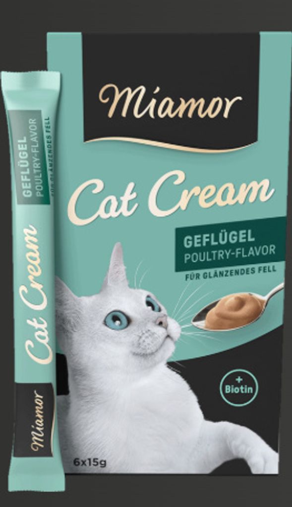 Miamor - Cream Snack 6x15g (11er Pack) | Geflügel-Cream