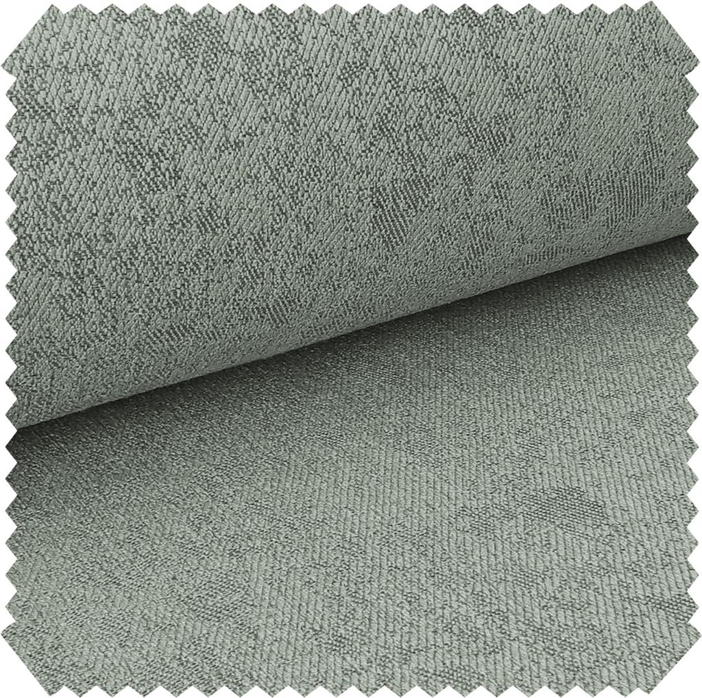 novely KAMEN Melange Möbelstoff - Polsterstoff mit Glow-Effekt - Robuster Bezugsstoff - Pflegeleichte Meterware 1 lfm - Farbe: 20 See Grau