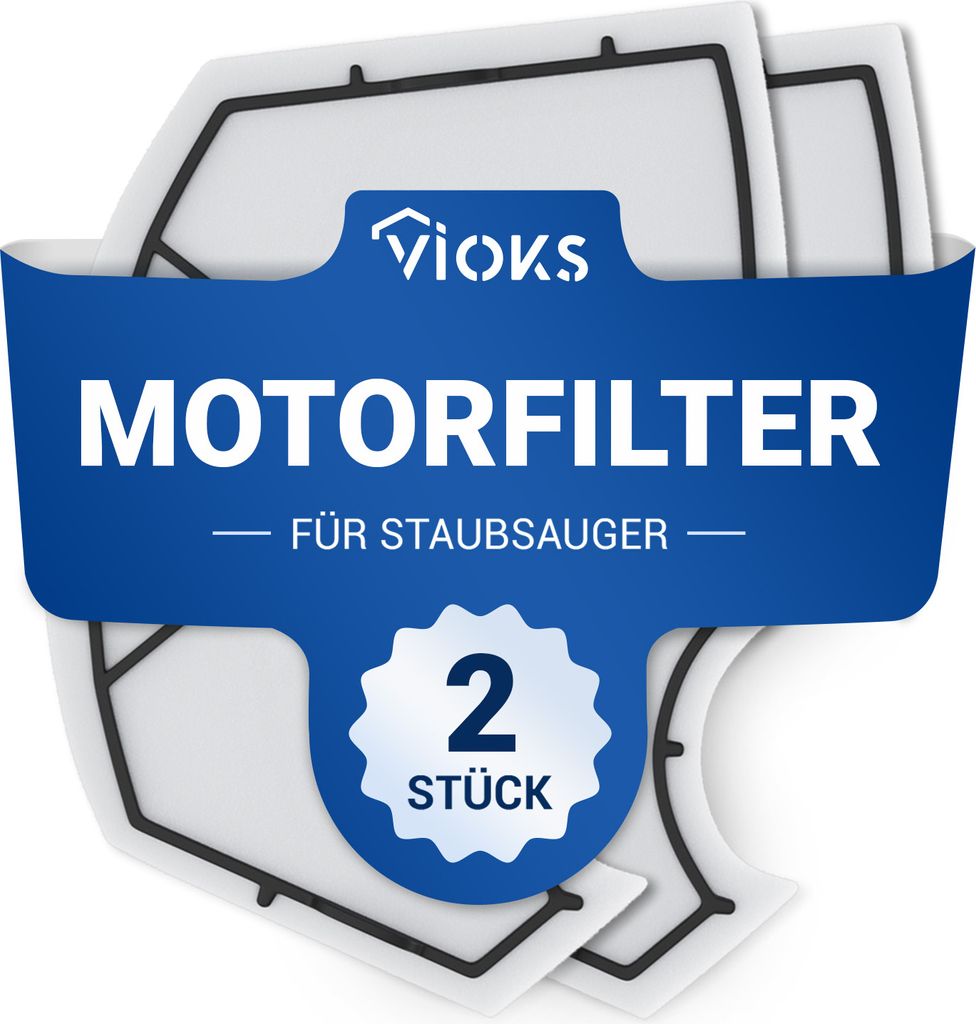 Motorfilter 2x Filter Set Motorschutzfilter für Kobold VK 140 150 VK140 VK150 Staubsauger