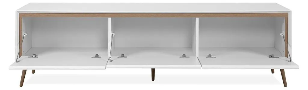Meuble TV 3 Abattants L175 cm ARONA par CALICOSY - Design Industriel - 7
