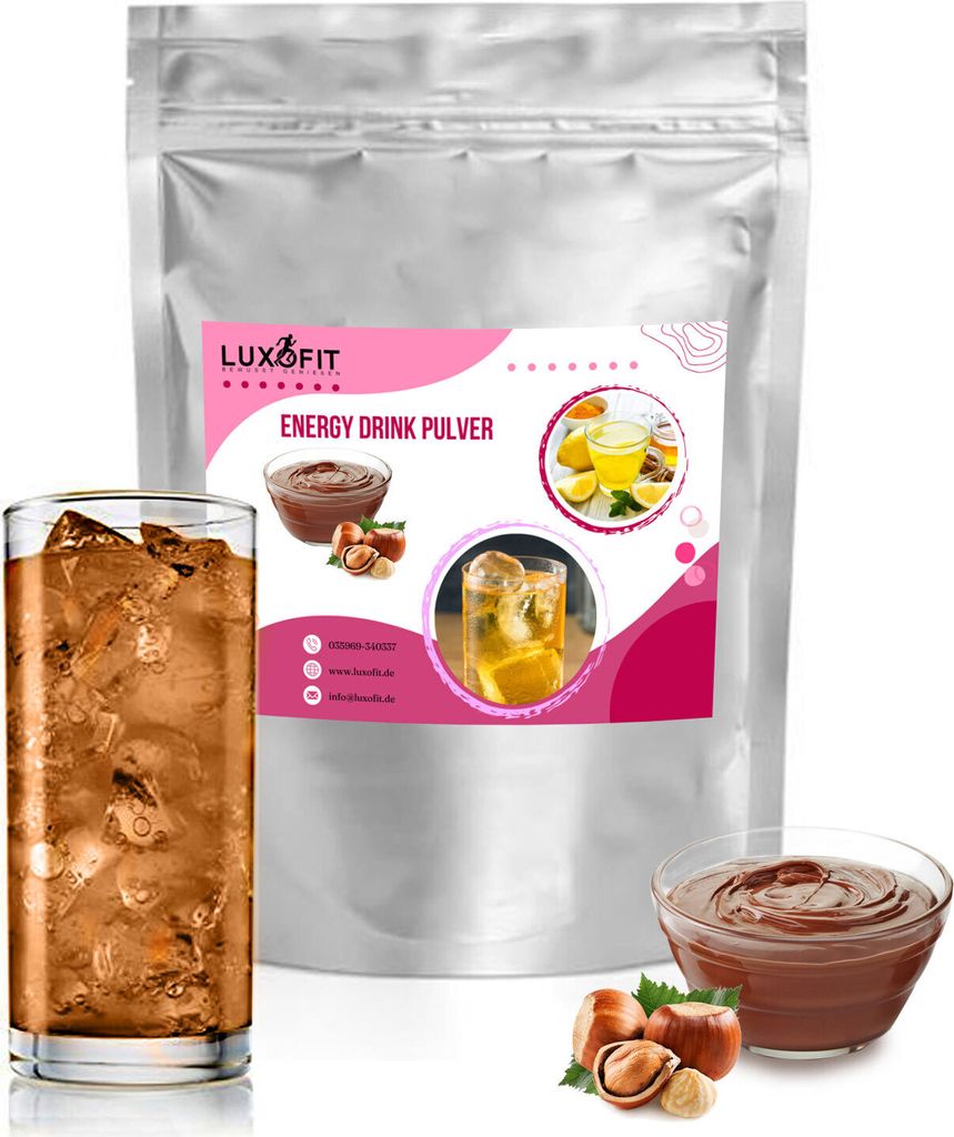 Nougat Energy Drink Pulver 10 kg