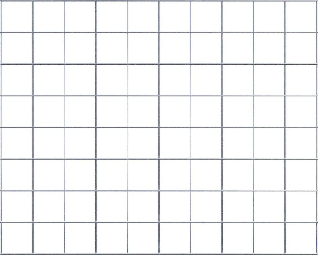 Gitter 10 x 10 cm Maschenweite - Maße: 100 x 80 cm Produktbild 
