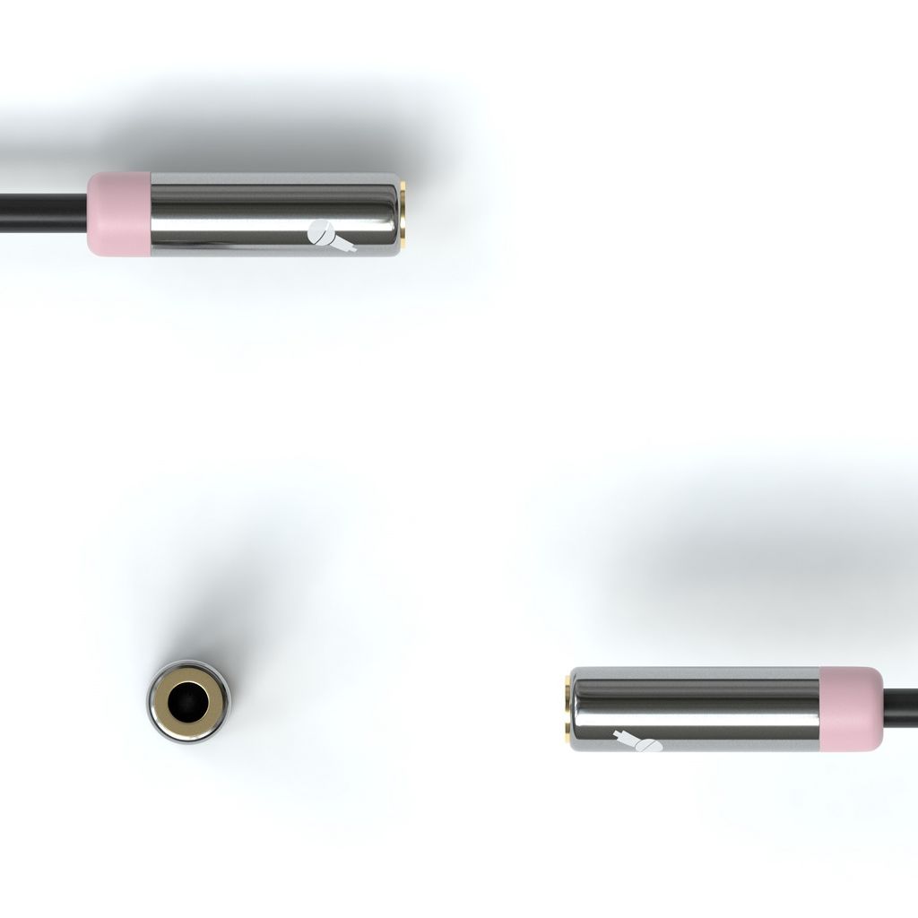 0,2m Audio Splitter Y-Kabel Klinke AUX Adapter Stereo Produktbild 6