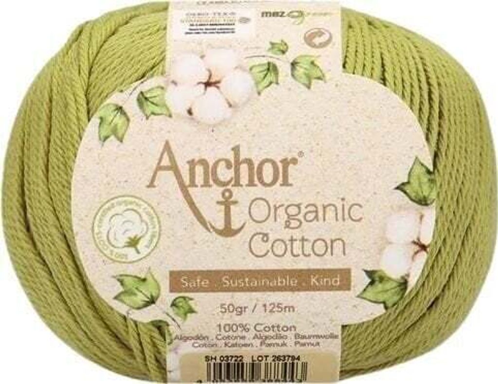 Anchor Organic Baumwolle 03722 Strickgarn