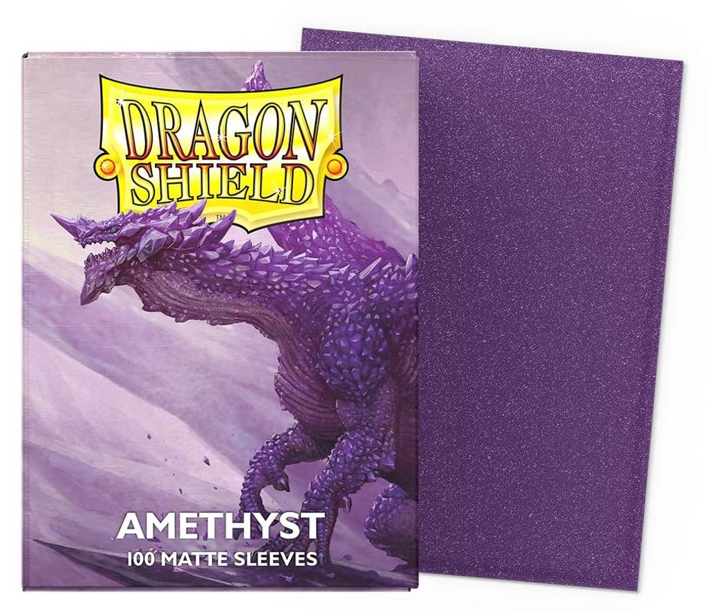 Dragon Shield Standard Size Matte Sleeves - Amethyst (100 Produktbild 