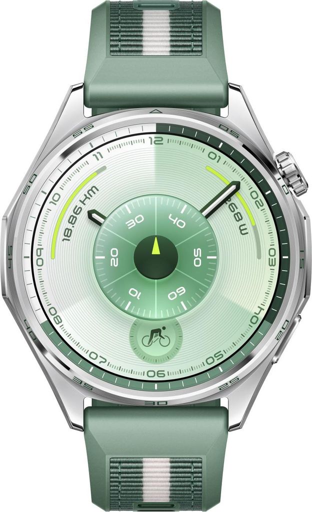 Huawei WATCH GT6 46mm (Atum-B19W), Green Woven Strap Produktbild 
