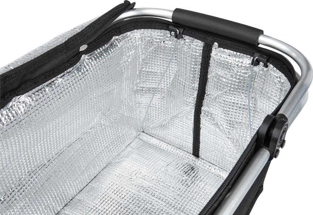 ONVAYA® Einkaufskorb faltbar mit Kühlfunktion | schwarz | Produktbild 7