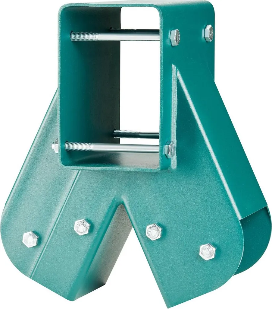 Kit balançoire à monter soi-même support en A vert et quincaillerie - 9