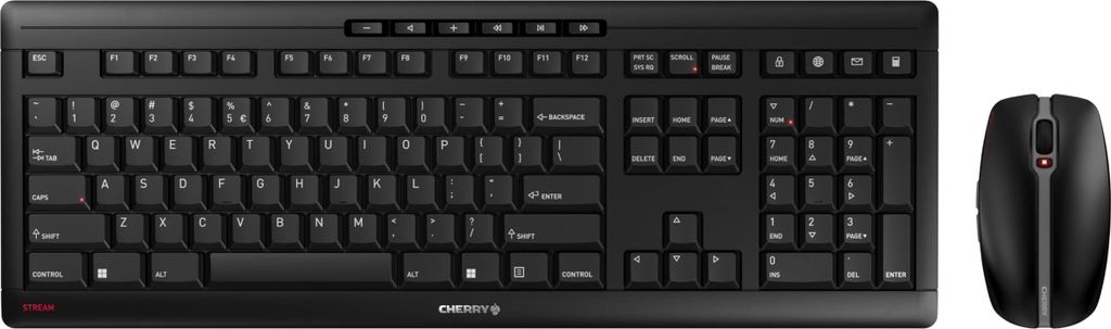Cherry STREAM DESKTOP RECHARGE - Tastatur-und-Maus-Set
