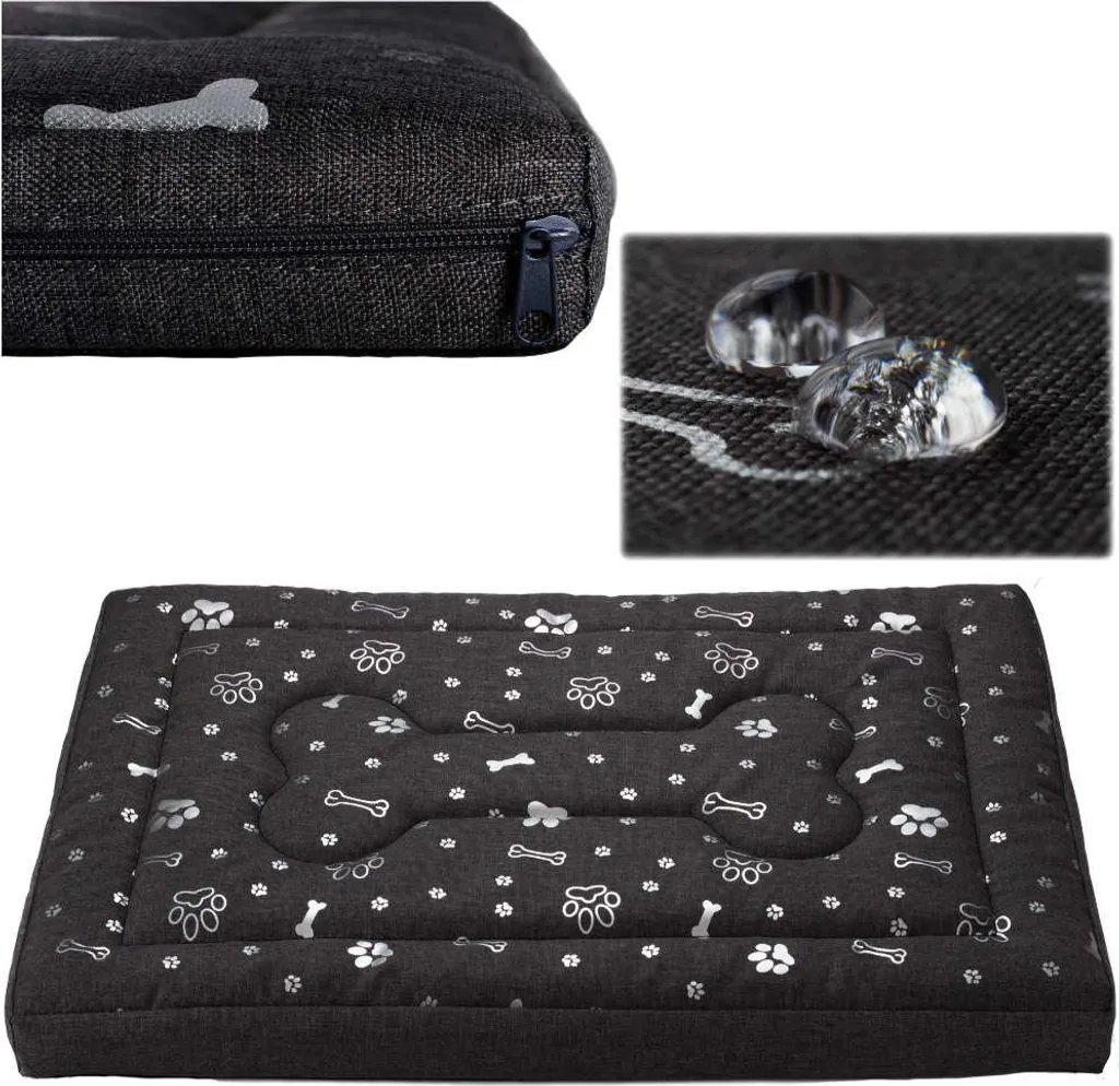 Welsti Letto Cane XL 130x90 Grigio Scuro: Design e Comfort