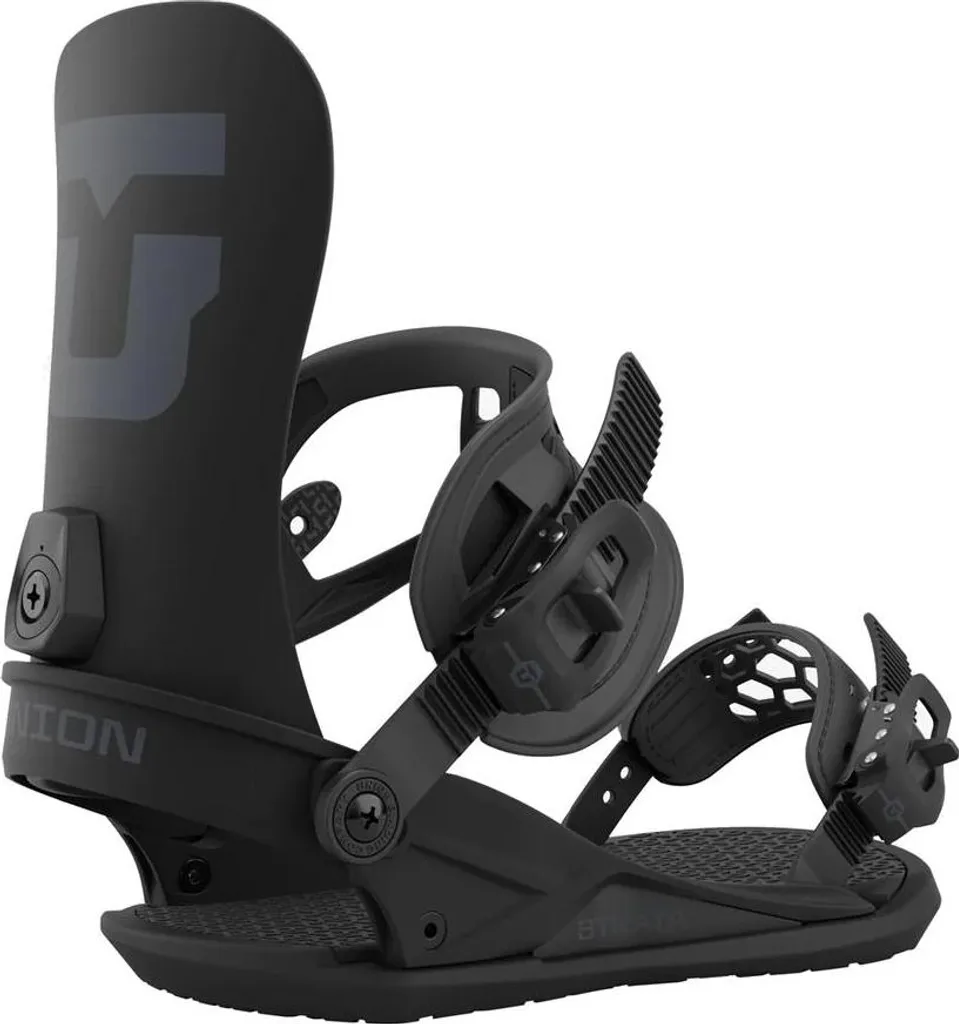 Union Strata M Black : Fixation Snowboard avec Amorti Vaporlite Fused