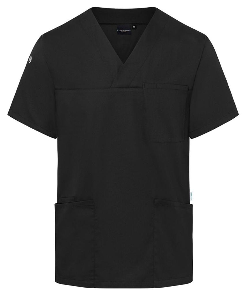 Karlowsky - "Essential" Tunika für Herren LT5869 (S) (Schwarz)