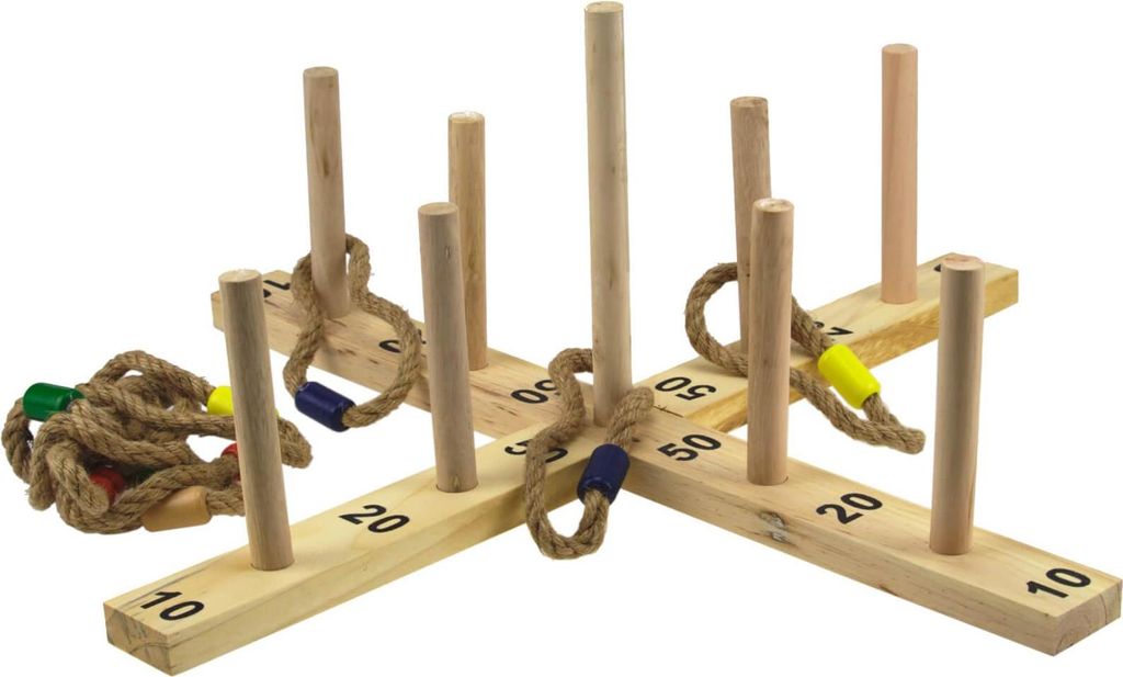Ringwurfspiel Holz Alert Produktbild 