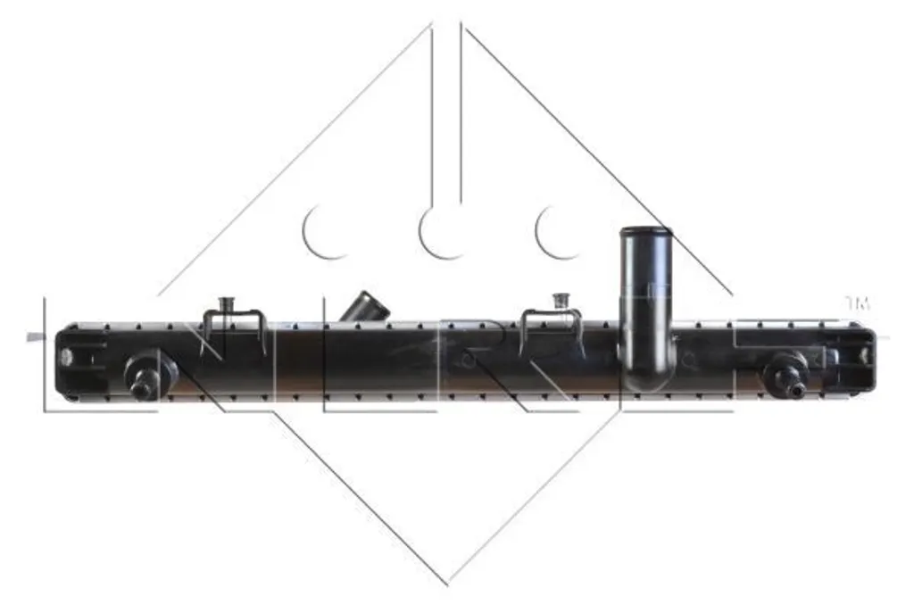 Radiateur Eau Moteur NRF pour Chrysler PT Cruiser - Qualité OEM - 12