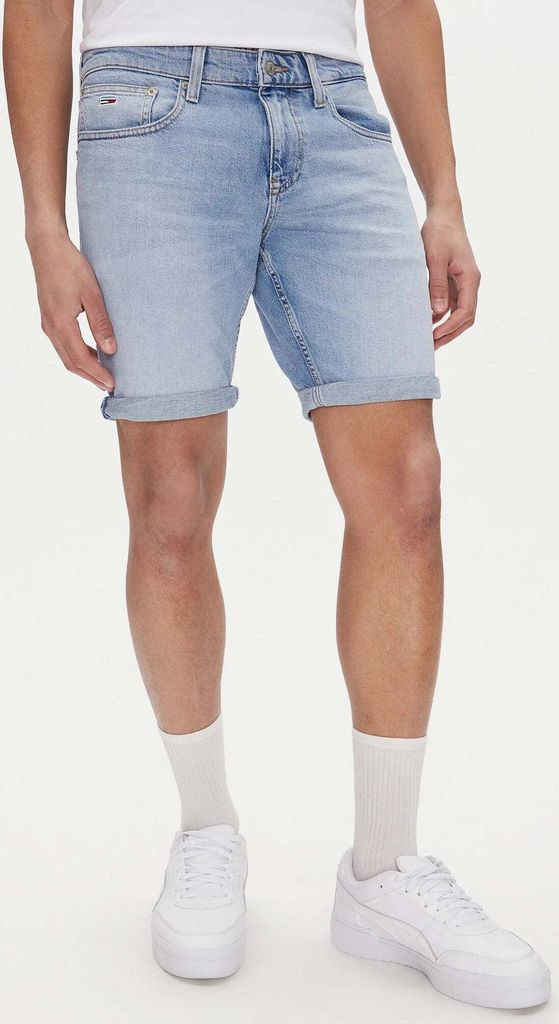 Tommy Hilfiger Jeans Herren Bermudas Azurblau 486014 : Größe - W32 Größe: W32