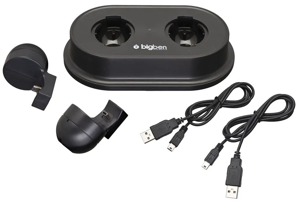 Chargeur double Bigben pour PS3 Move - Station de recharge manette