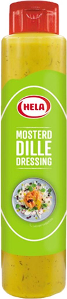 Hela Salat & Sandwich Dressing Senf-Dill 80 cl x 3