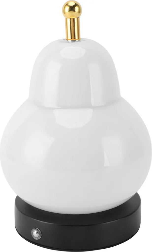 Lampe de Table Poire Tactile avec Gradation Continue en Blanc Pur