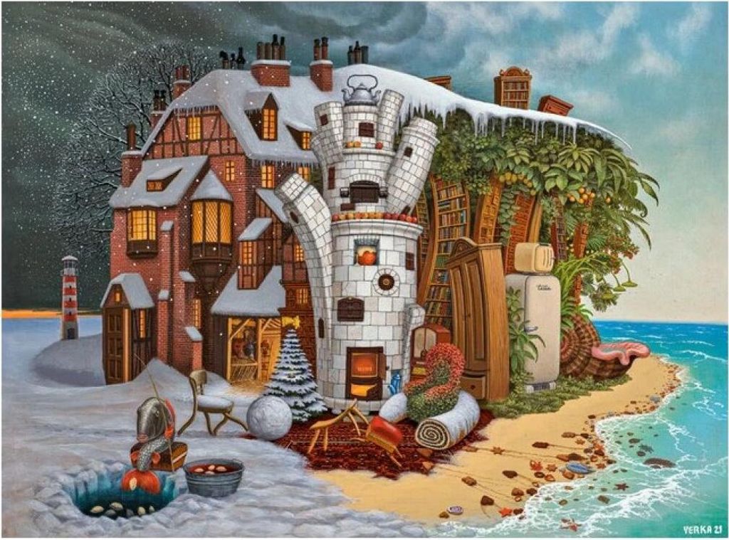 CASTORLAND Puzzle-Kunstsammlung: Eine Nacht auf Madeira 2000 dlc