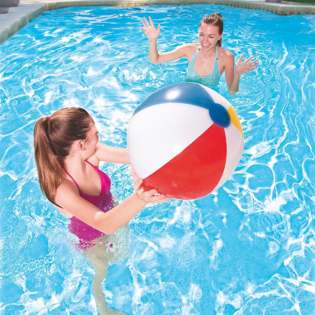 Nadmuchiwana piłka plażowa, 51 cm Zdjęcie produktu 16