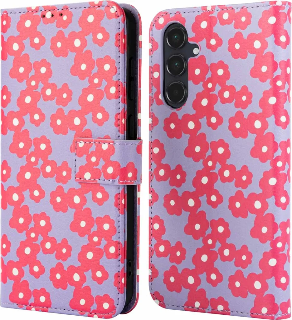 Custodia a Libro imoshion Design Samsung Galaxy A55 - Rose Blossoms
