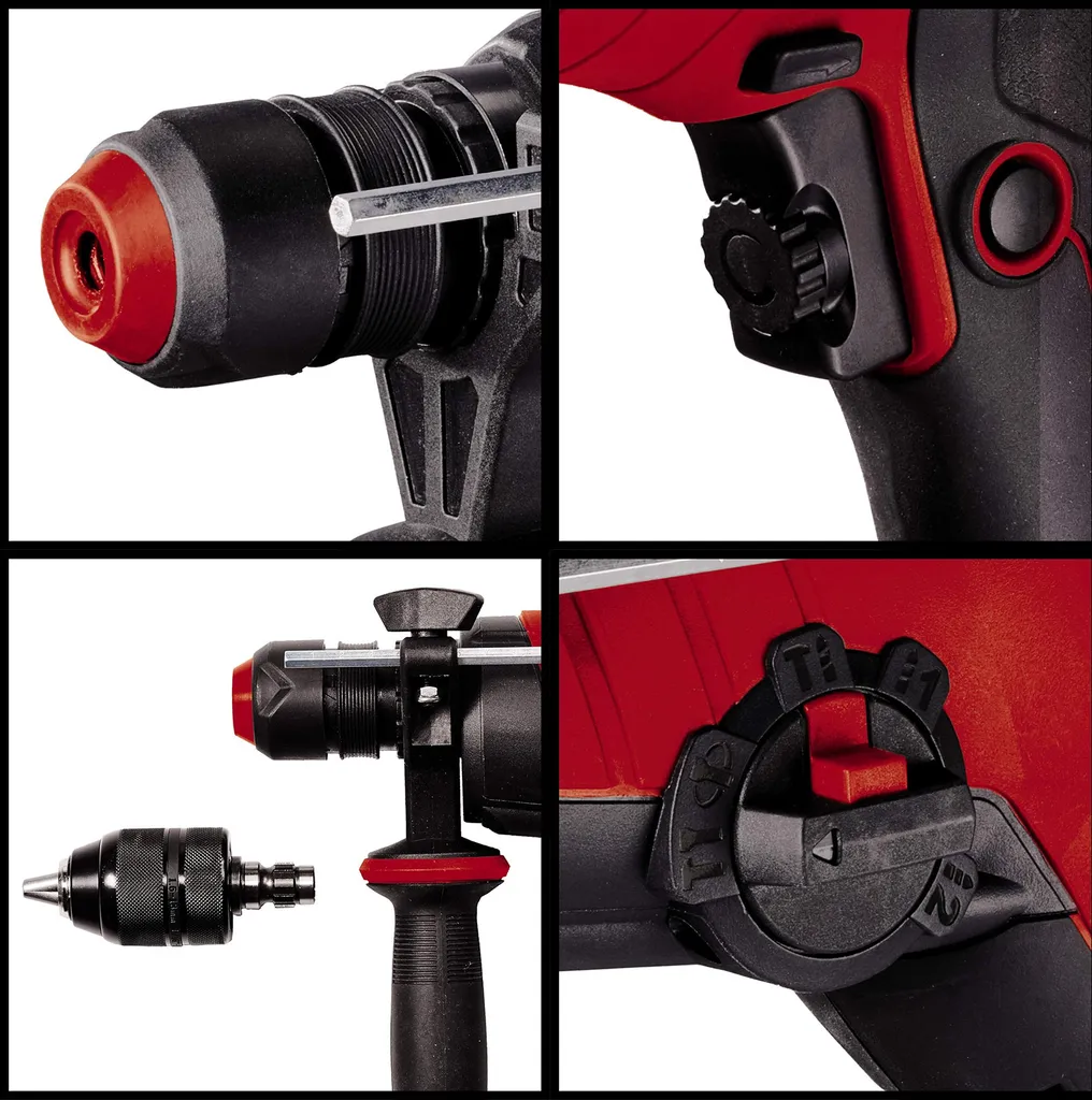 Perforateur puissant Einhell TE-RH 28 5F sans effort pour béton - 21